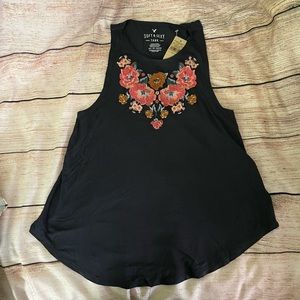 American Eagle Flower Tank Top